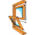 Beslag voor Torso guillotine ramen met drop-down 
